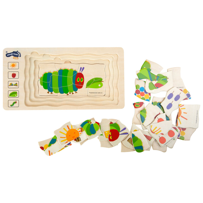 Load image into Gallery viewer, Small foot - rupsje nooitgenoeg lagenpuzzel, 36dlg.