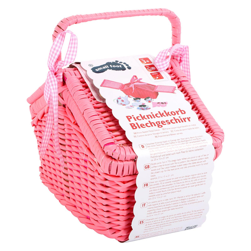 Load image into Gallery viewer, Small foot - picknickmand met servies