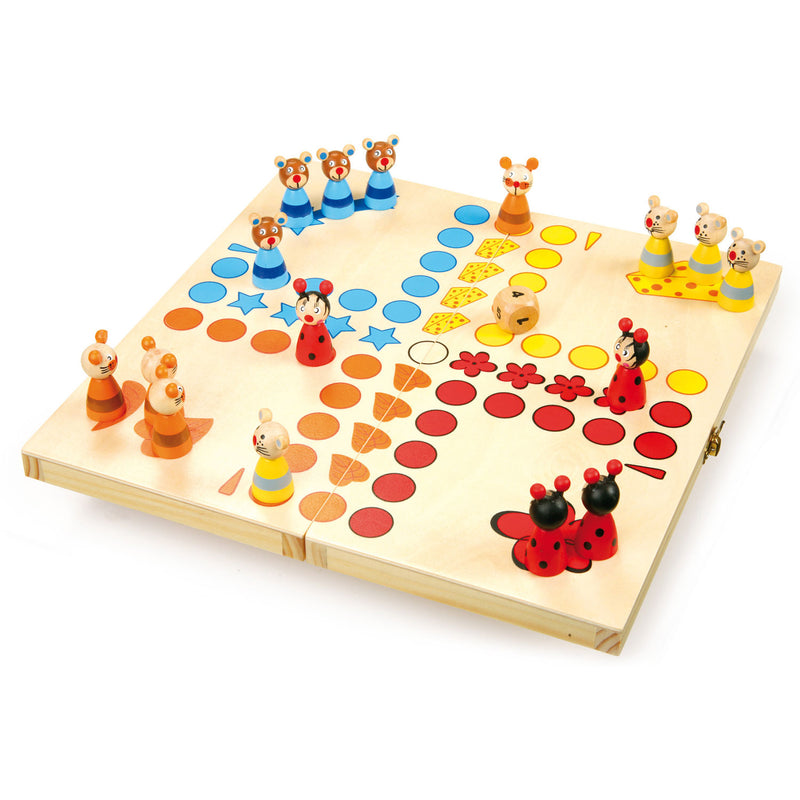 Load image into Gallery viewer, Small foot - houten ludo dieren