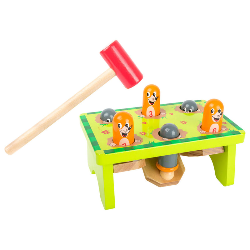 Load image into Gallery viewer, Small foot - houten hamerbank mollen