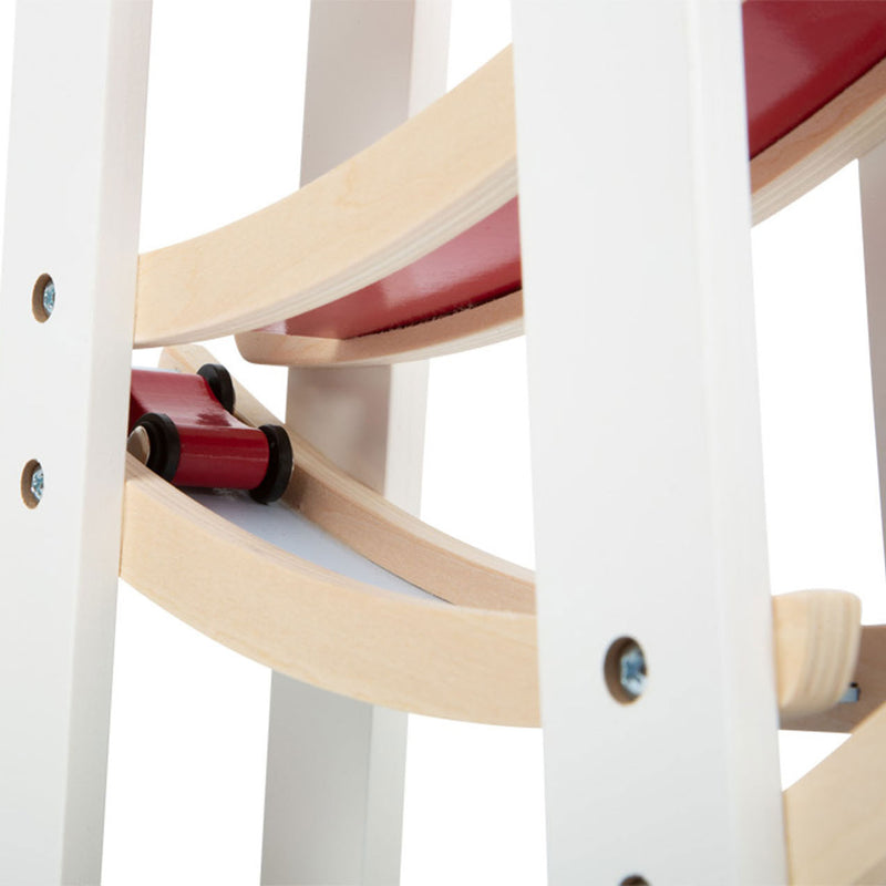Load image into Gallery viewer, Small foot - houten autobaan met 4 auto's