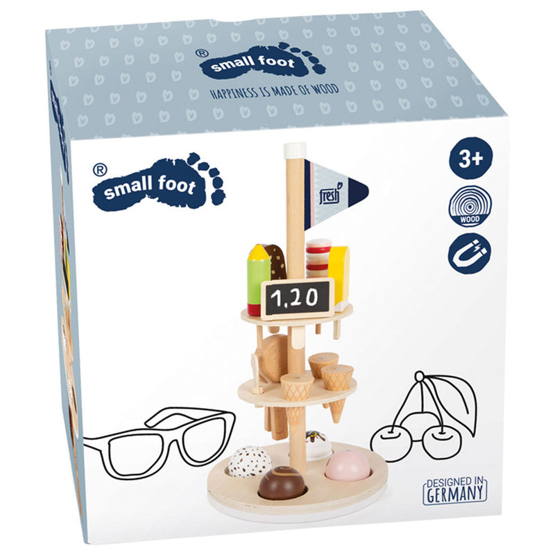 Load image into Gallery viewer, Small foot - houten ijsjes met houder, 15dlg.