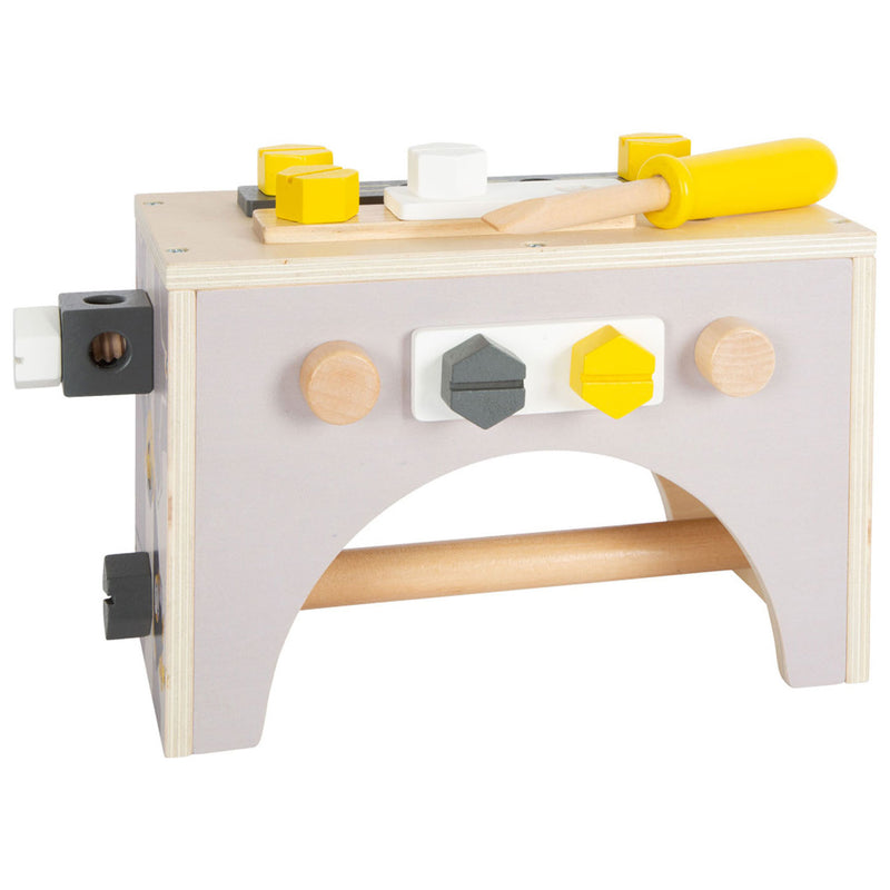 Load image into Gallery viewer, Small foot - houten gereedschapskist 2in1, 28dlg.