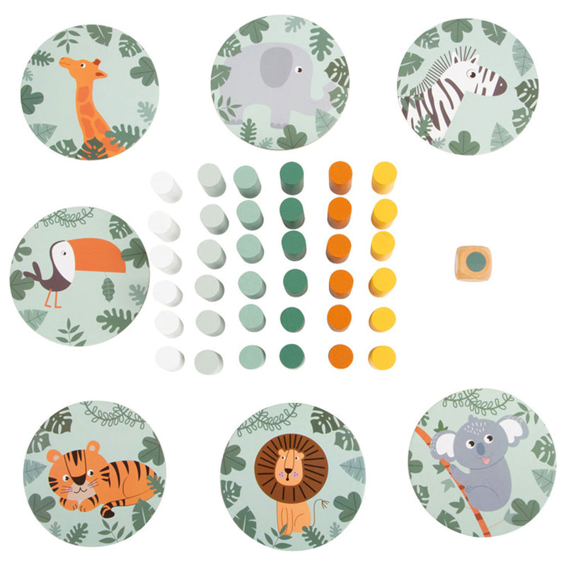 Load image into Gallery viewer, Small foot - houten wiebeltoren safari spel