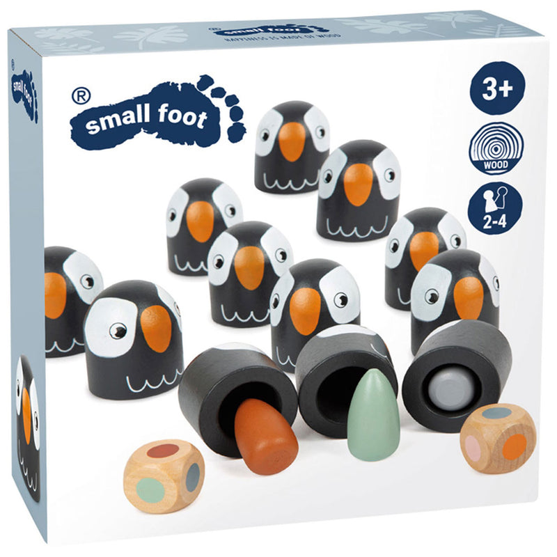 Load image into Gallery viewer, Small foot - houten memospel pinguin, 26dlg.