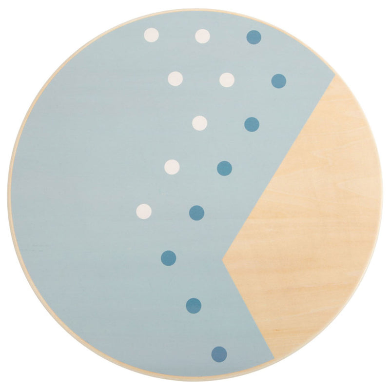 Load image into Gallery viewer, Small foot - houten balansbord blauw