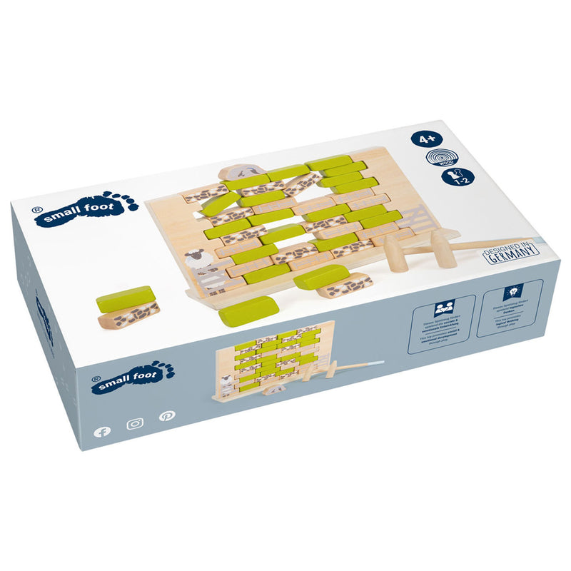 Load image into Gallery viewer, Small foot - houten wiebel muur spel