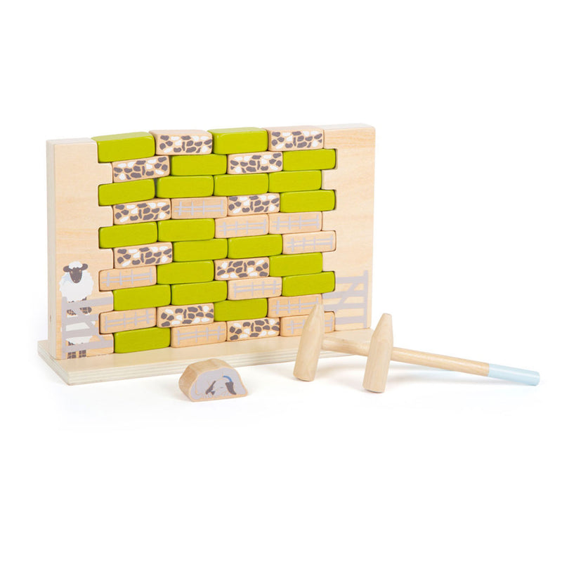 Load image into Gallery viewer, Small foot - houten wiebel muur spel
