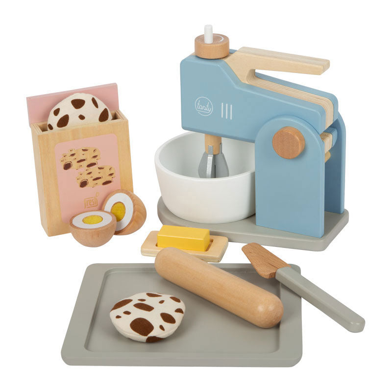 Load image into Gallery viewer, Small foot - houten mixer set, 12dlg.