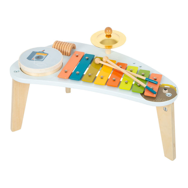 Afbeelding laden in galerijviewer, Small foot - houten muziektafel groovy beats