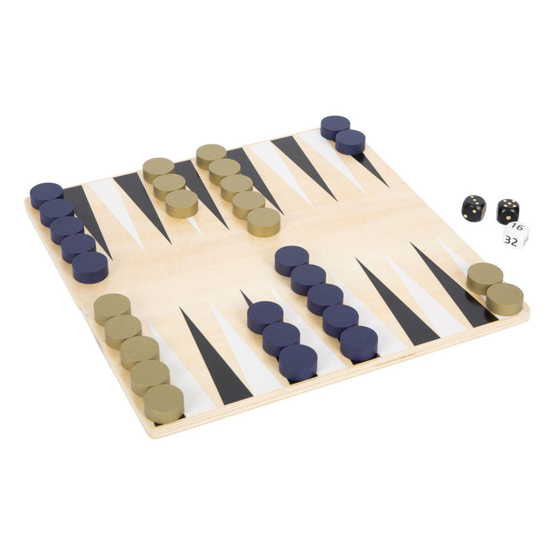Load image into Gallery viewer, Small foot - schaak en backgammon spel (golden edition)