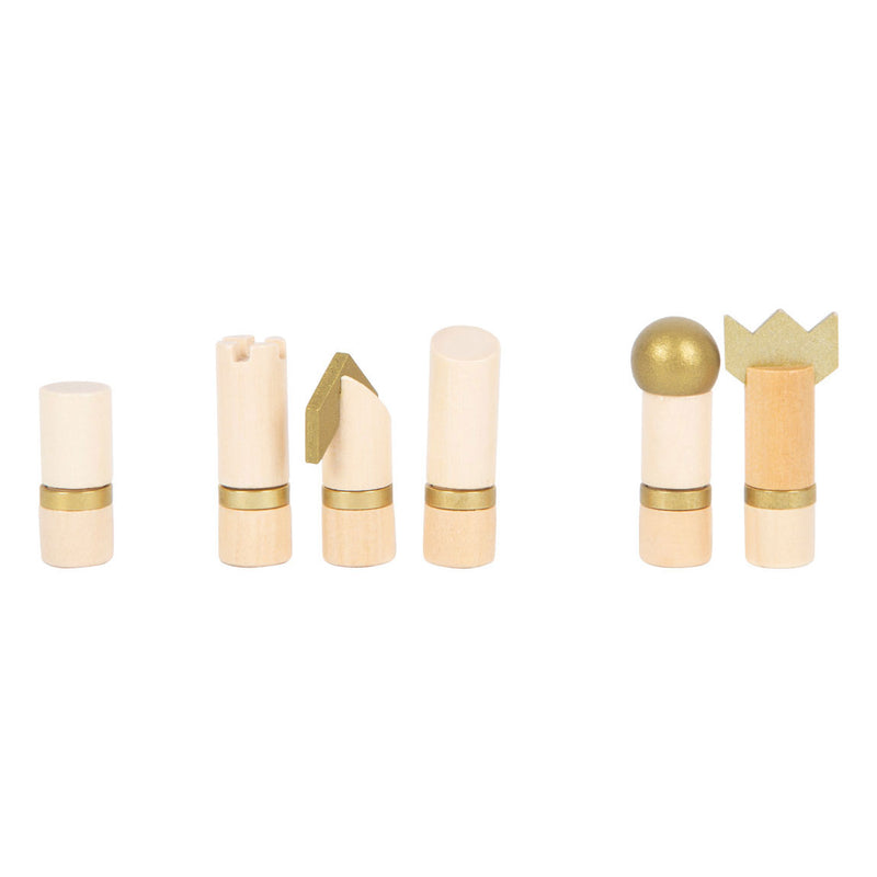 Afbeelding laden in galerijviewer, Small foot - schaak en backgammon spel (golden edition)