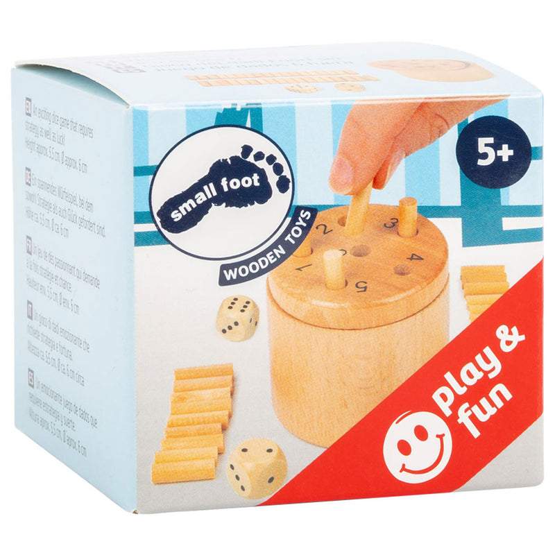 Afbeelding laden in galerijviewer, Small foot - dobbelspel super six dice
