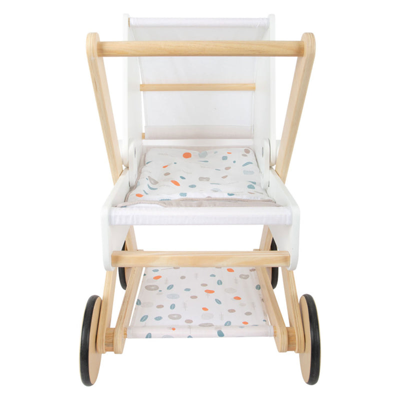 Load image into Gallery viewer, Small foot - houten poppenwagen little button