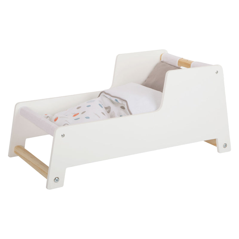 Load image into Gallery viewer, Small foot - houten schommel poppenbed little button