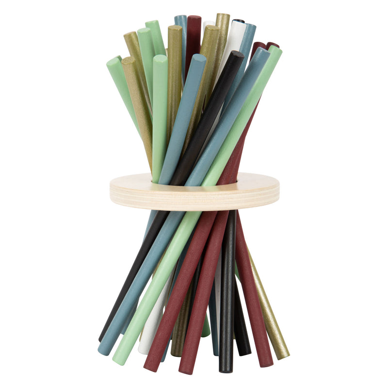 Load image into Gallery viewer, Small foot - houten mikado verticaal spel gouden editie