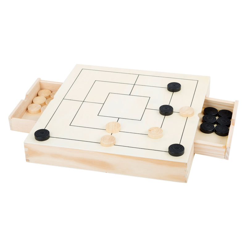 Load image into Gallery viewer, Small foot - spellendoos 3in1 schaken dammen molenspel