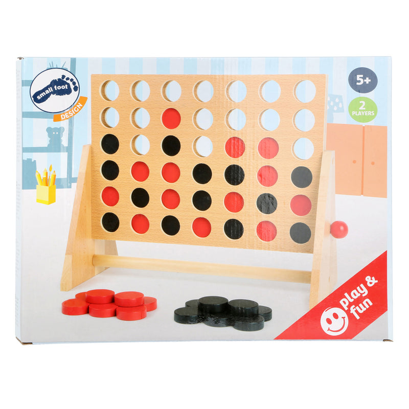 Load image into Gallery viewer, Small foot - houten spel 4 op een lijn
