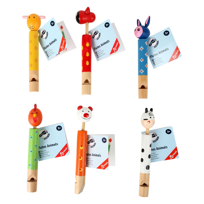 Load image into Gallery viewer, Small foot - dierenfluit, set van 6