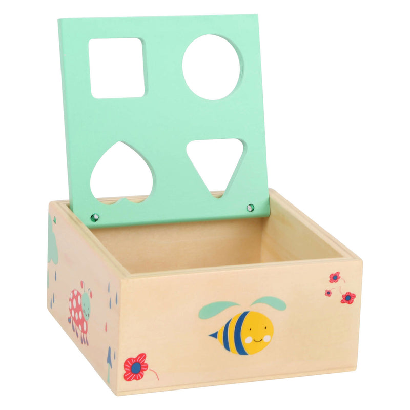 Load image into Gallery viewer, Small foot - houten vormenstoof met blokken natuur, 5dlg.
