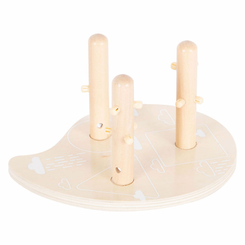 Load image into Gallery viewer, Small foot - houten vormen en sorterten motoriek stapelspeelgoed, 10dlg.