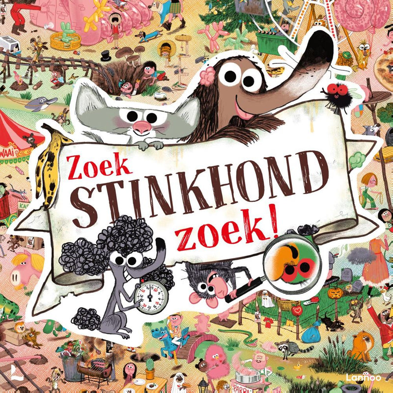 Load image into Gallery viewer, Terra lannoo bordspel stinkhond zoekspel voor kinderen en familie.