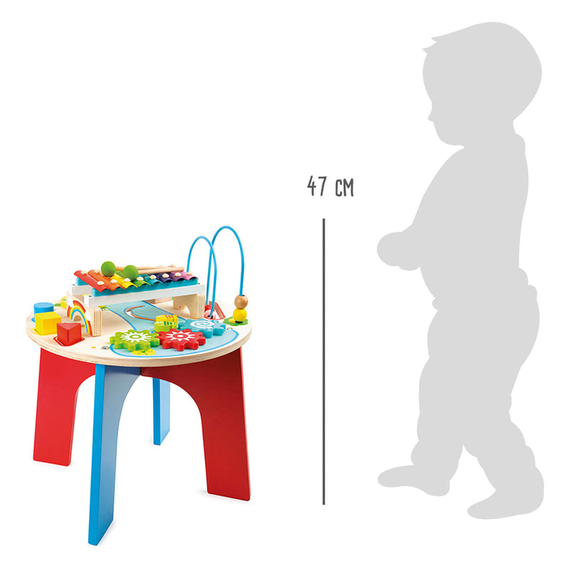 Load image into Gallery viewer, Small foot - houten activiteiten en muziektafel 2in1