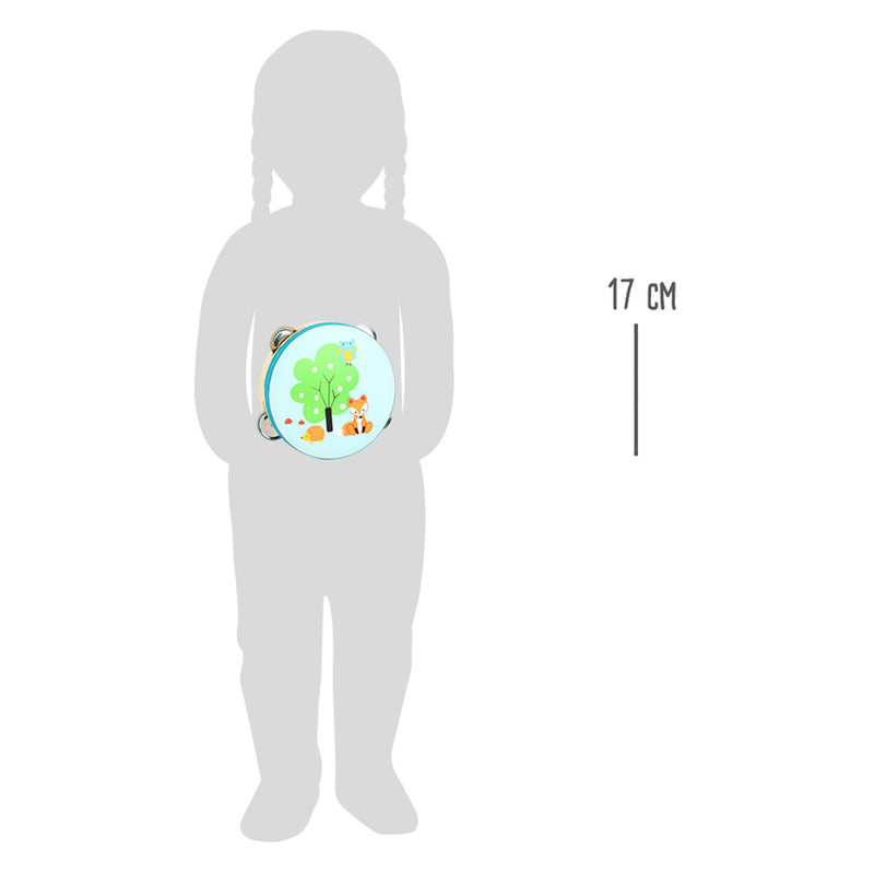 Load image into Gallery viewer, Small foot - houten tamboerijn kleine vos