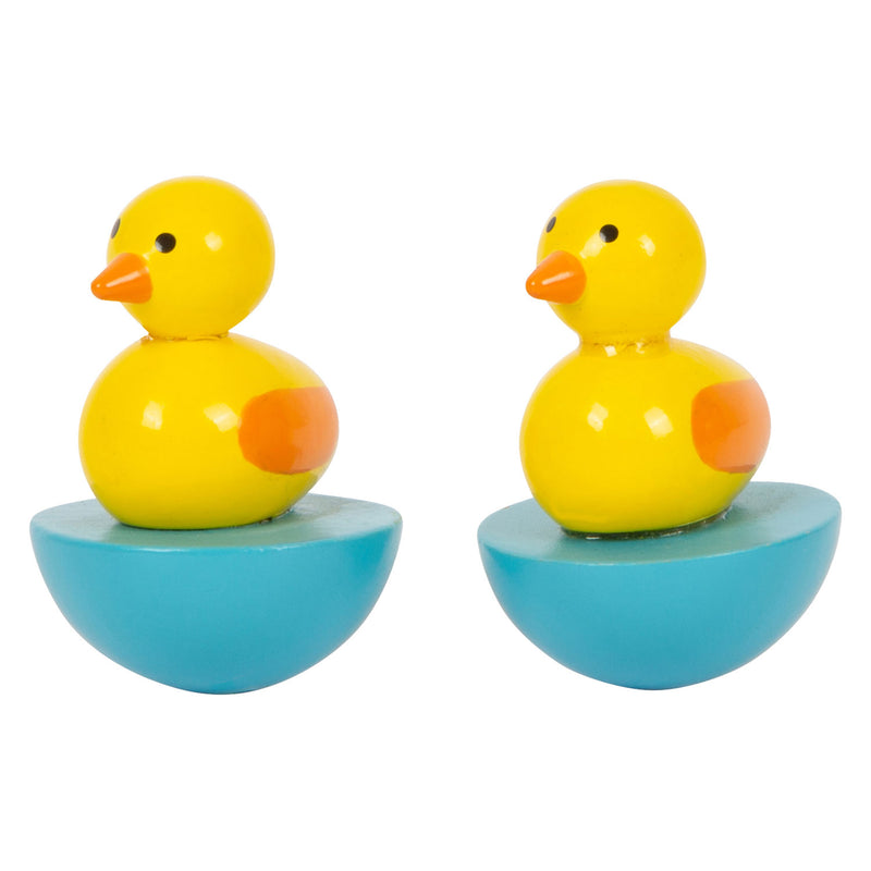 Load image into Gallery viewer, Small foot - houten muziekdoos eend