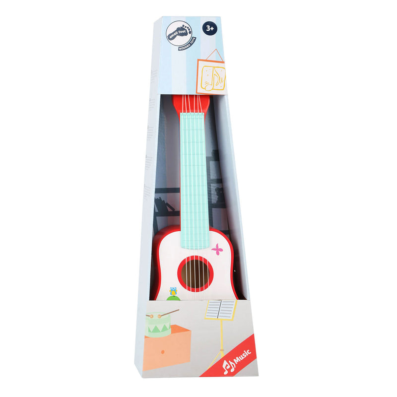 Afbeelding laden in galerijviewer, Small foot - houten gitaar kleine vos, 53cm