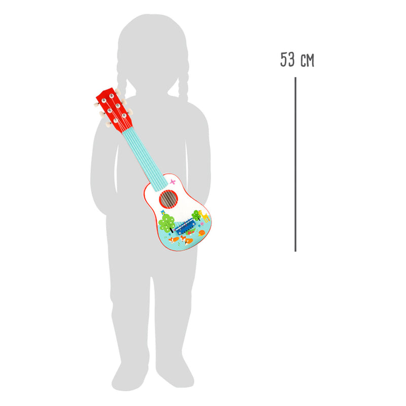 Load image into Gallery viewer, Small foot - houten gitaar kleine vos, 53cm