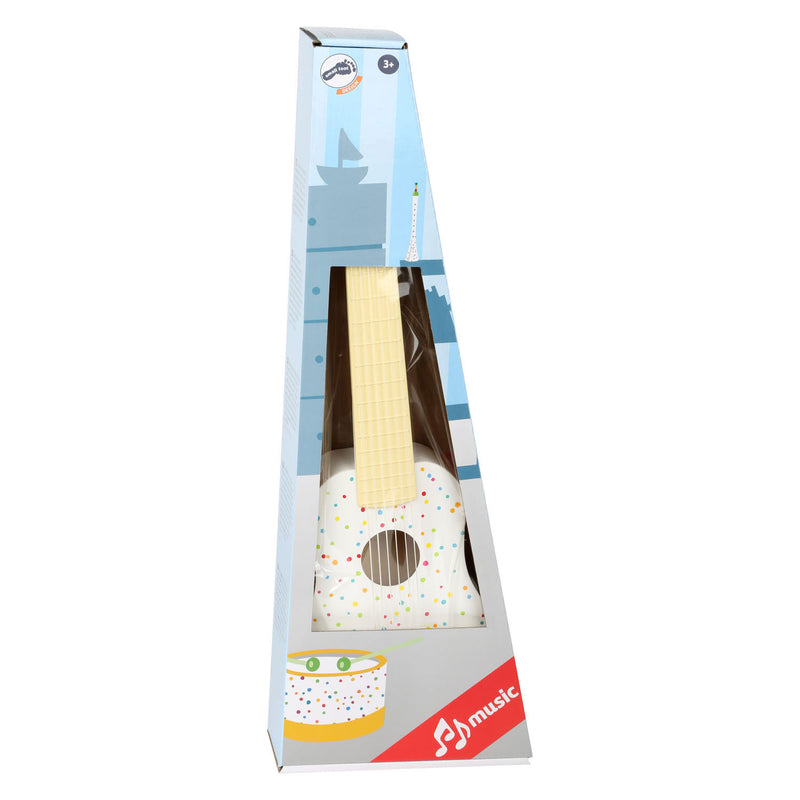 Load image into Gallery viewer, Small foot - houten gitaar met stippen, 53cm