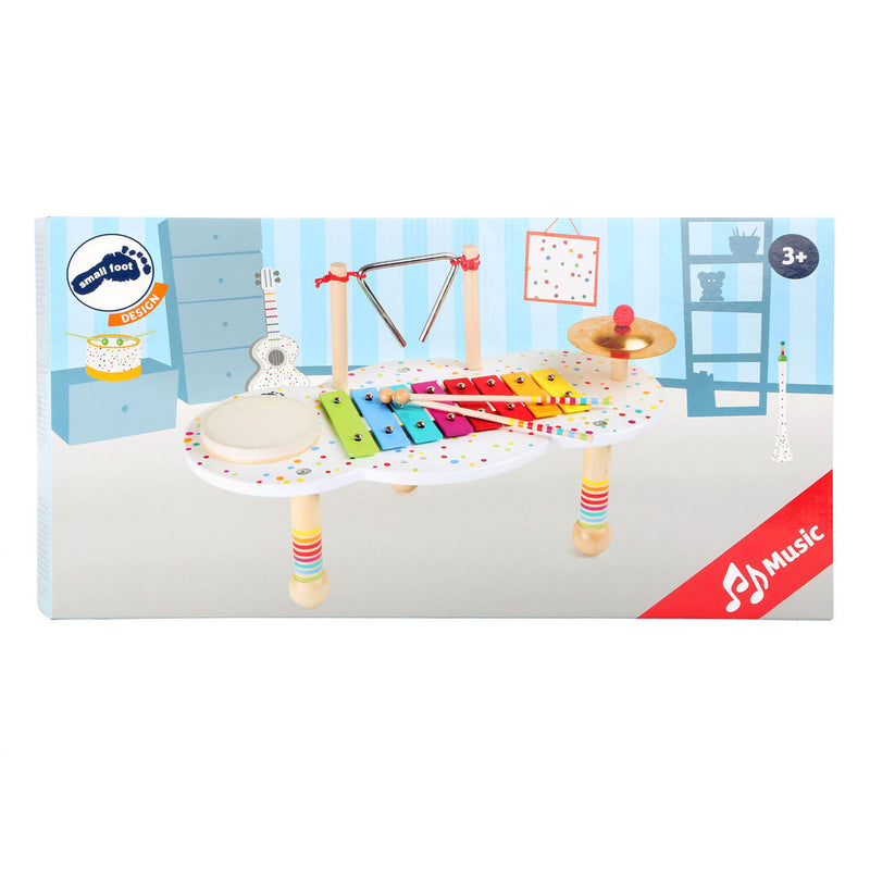 Load image into Gallery viewer, Small Foot Houten Muziektafel met Stippen, 3dlg.