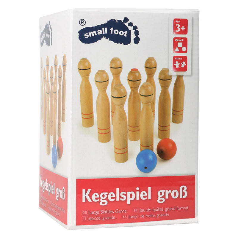 Load image into Gallery viewer, Small foot - houten kegelspel, 11dlg.