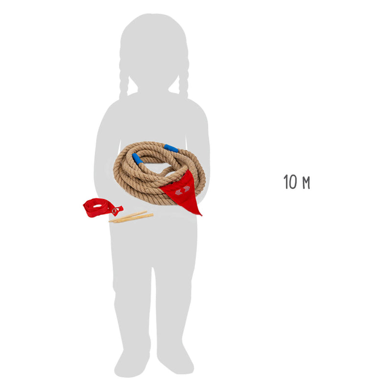 Load image into Gallery viewer, Small foot - touwtrekspel in tas, 10 meter
