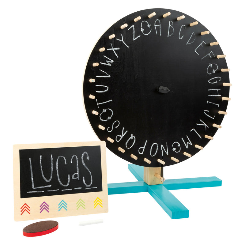 Load image into Gallery viewer, Small foot - houten rad van fortuin, 4dlg.