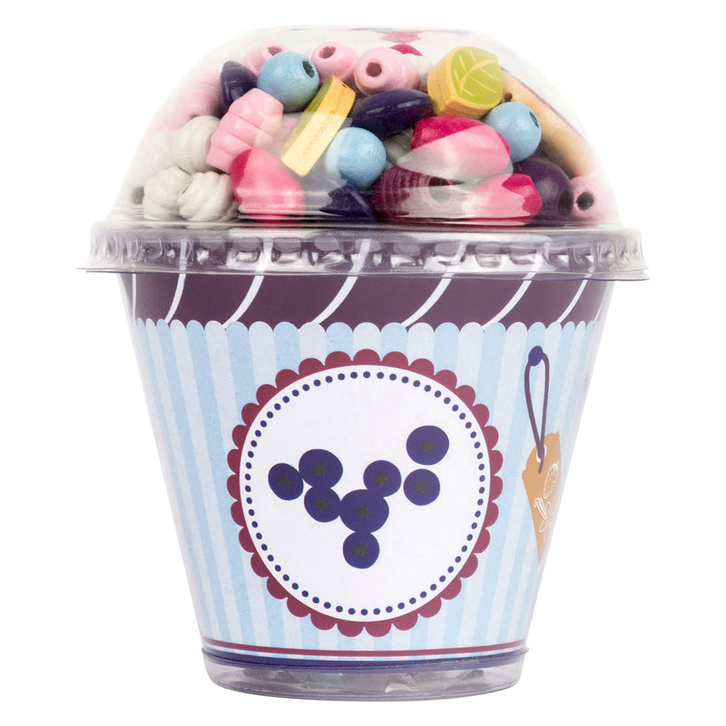 Load image into Gallery viewer, Small foot - houten kralen sieraden maken cupcake