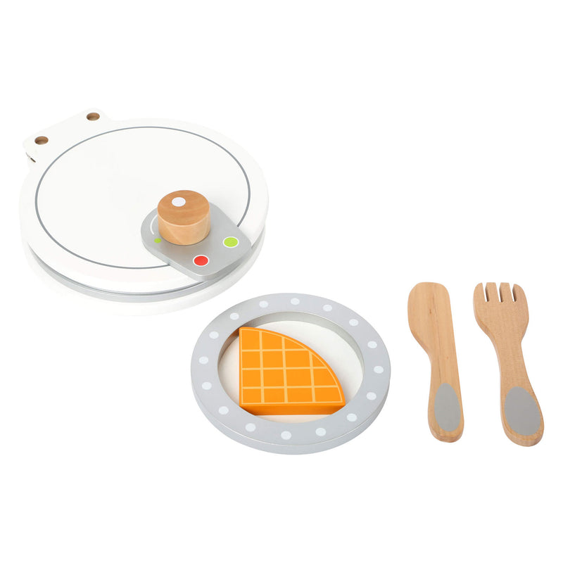 Load image into Gallery viewer, Small foot - houten wafelijzer set, 8dlg.