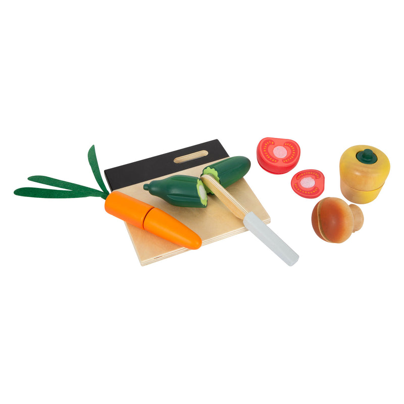 Load image into Gallery viewer, Small foot - houten snij- en speeleten groenten set, 13dlg.