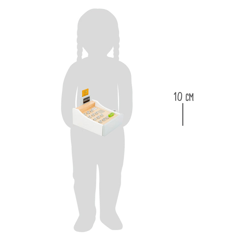 Load image into Gallery viewer, Small foot - houten speelgoedkassa met accessoires, 15dlg.