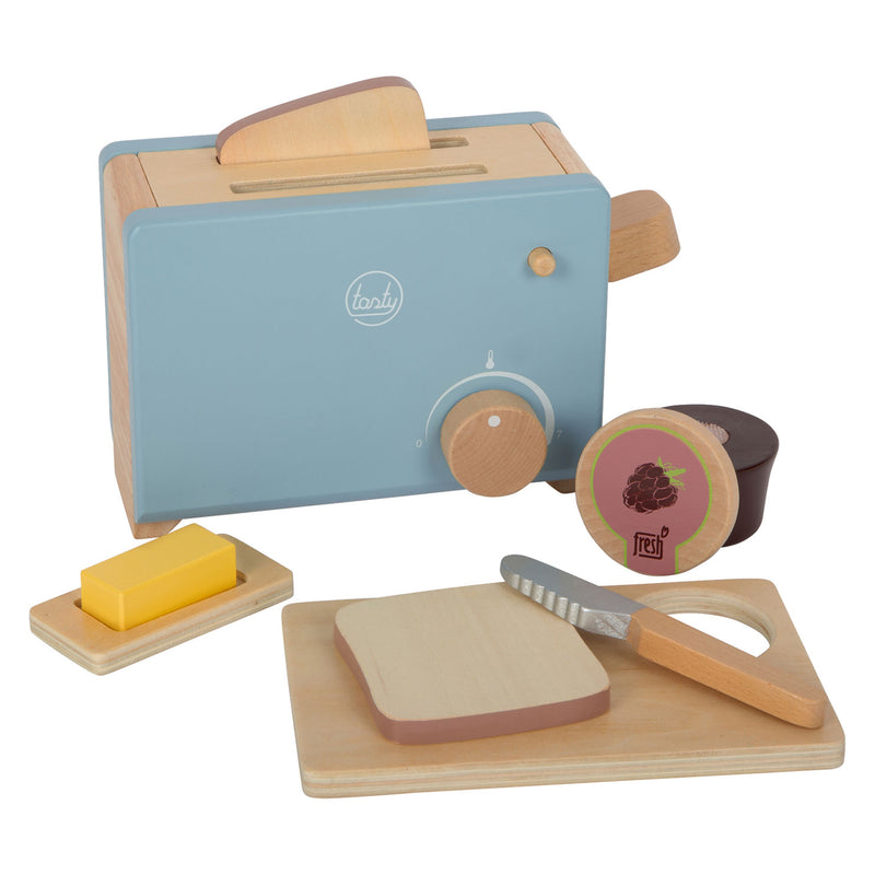 Load image into Gallery viewer, Small foot - houten broodrooster set