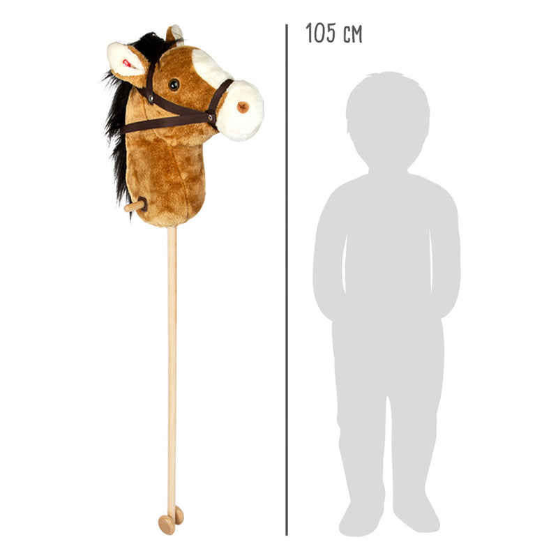 Load image into Gallery viewer, Small foot - houten stokpaard nico, 88cm