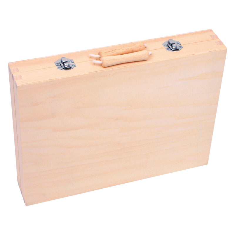 Load image into Gallery viewer, Small foot - houten gereedschapkoffer, 13dlg.