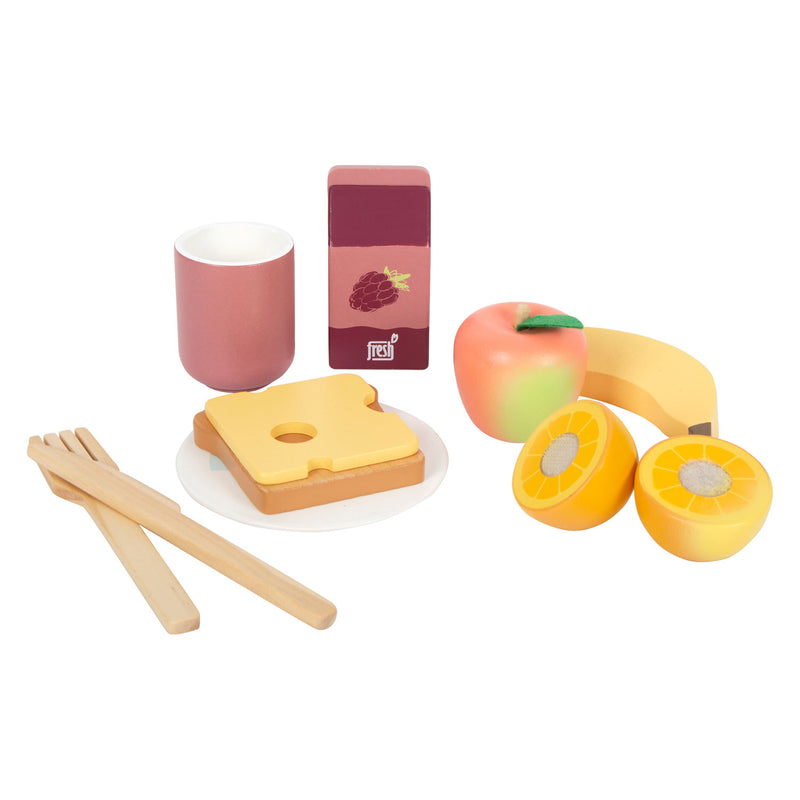 Load image into Gallery viewer, Small foot - picknickset met houten speeleten tasty, 26dlg.
