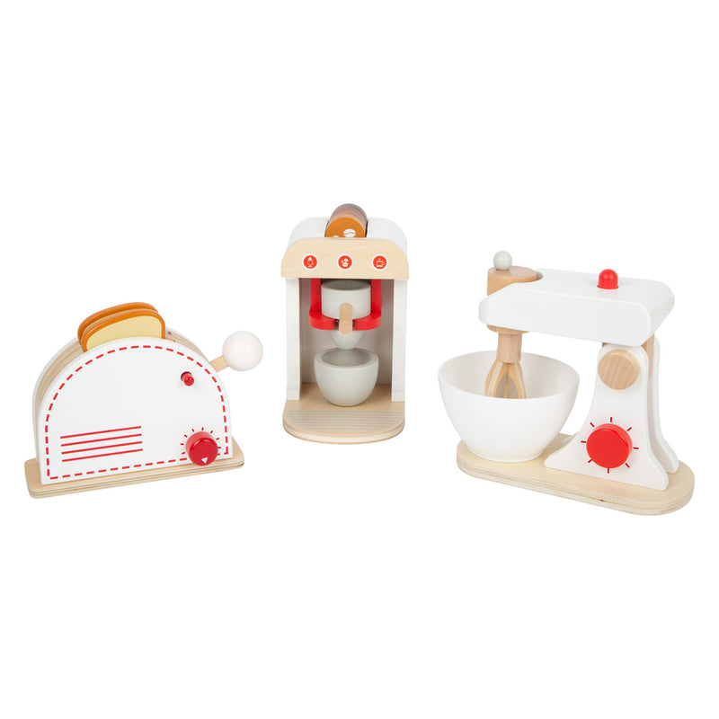 Load image into Gallery viewer, Small foot - houten keukenapparatenset, set van 3
