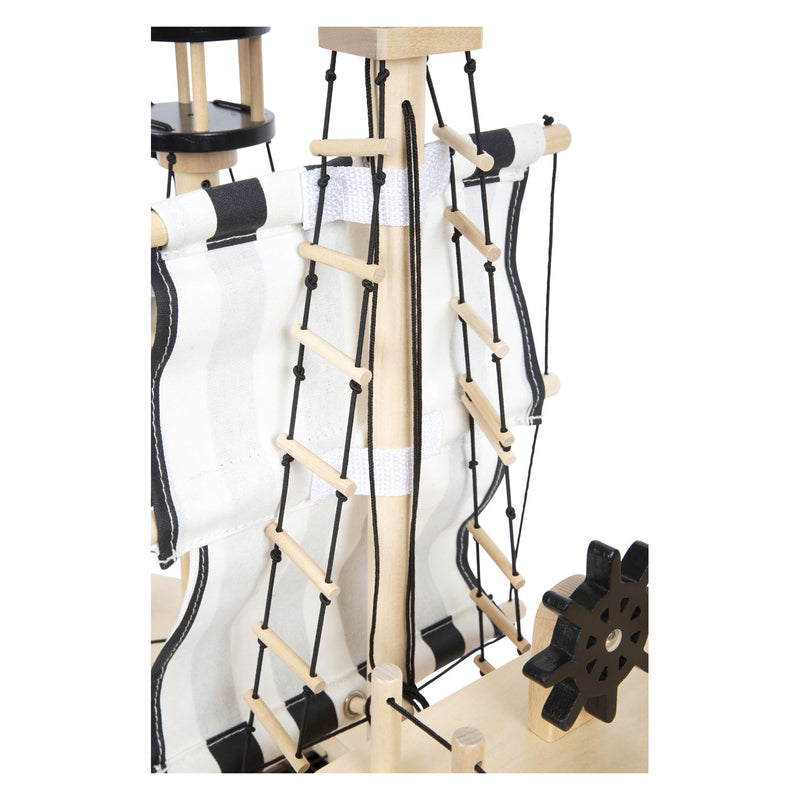 Load image into Gallery viewer, Small foot - houten poppenhuis piratenboot