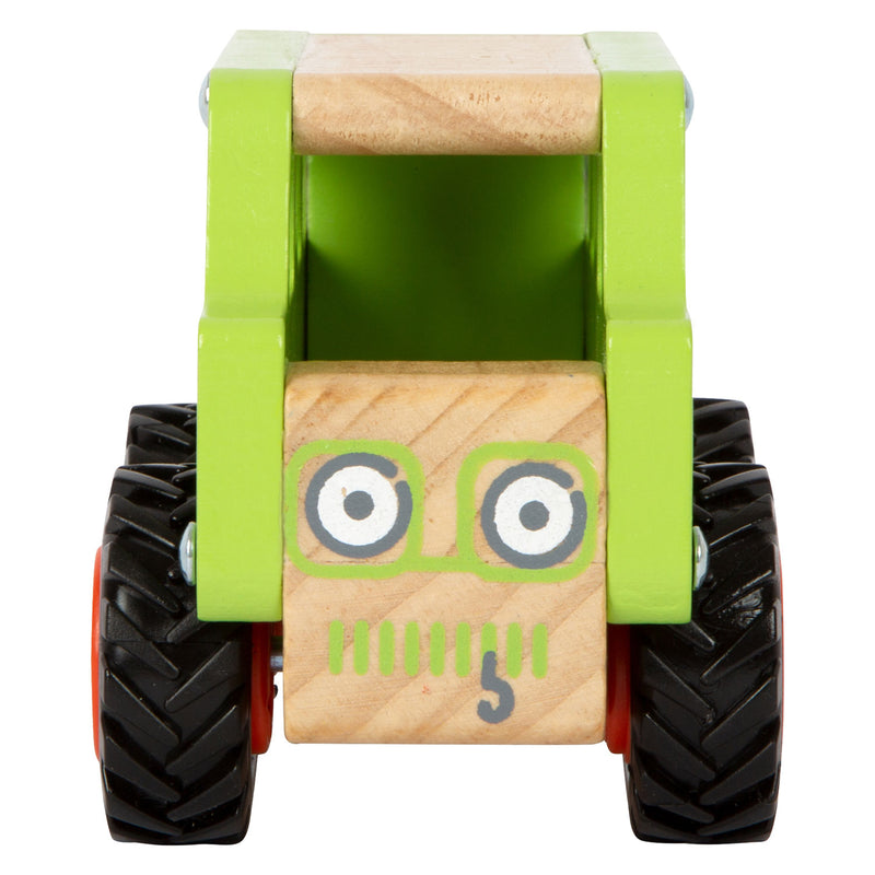 Load image into Gallery viewer, Small foot - houten off-road jeep groen