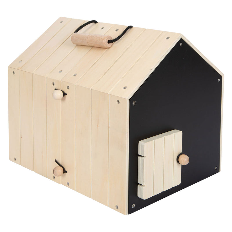 Load image into Gallery viewer, Small foot - houten konijnenhok met konijn pluche, 15dlg.