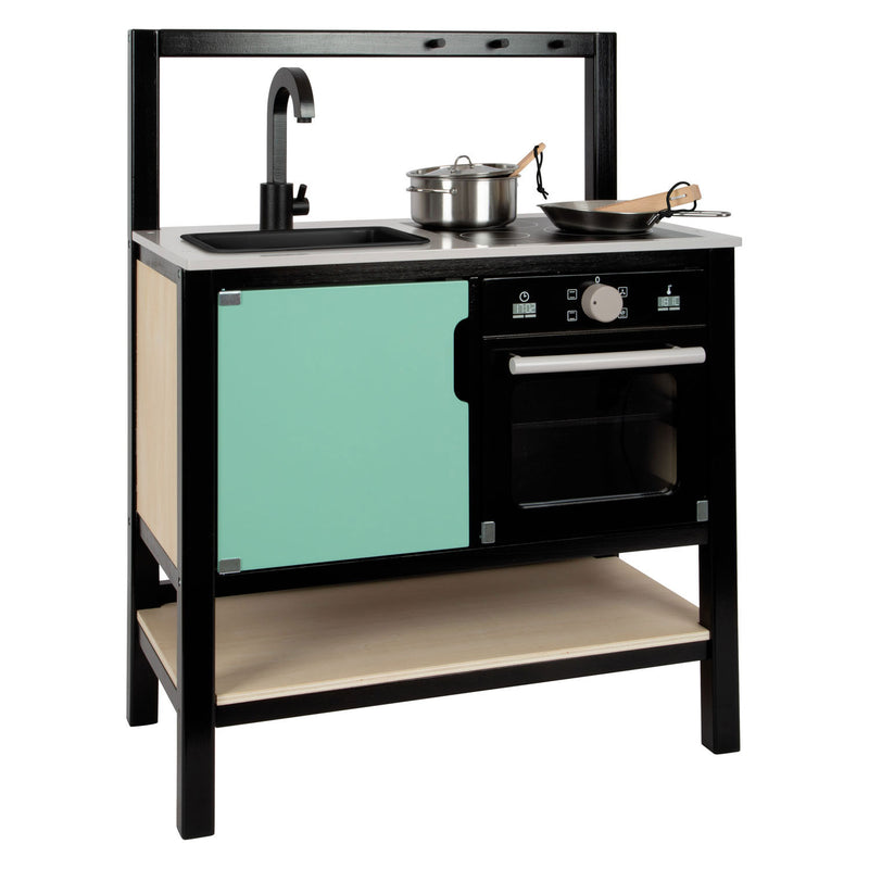 Load image into Gallery viewer, Small foot - houten speelkeuken industrieel, 6dlg.