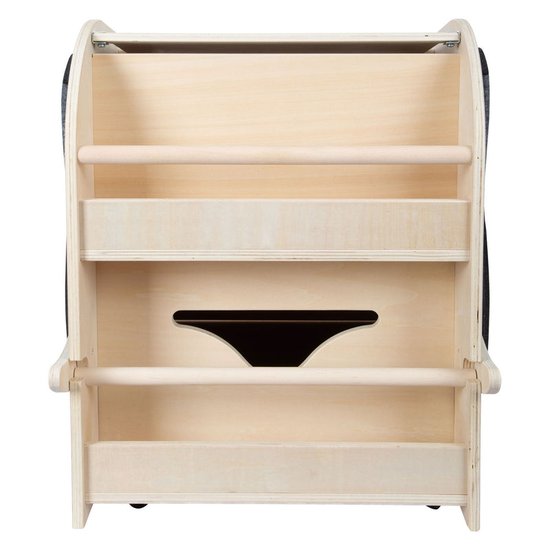 Load image into Gallery viewer, Small foot - houten speelgoedbox olifant op wielen met zitplek